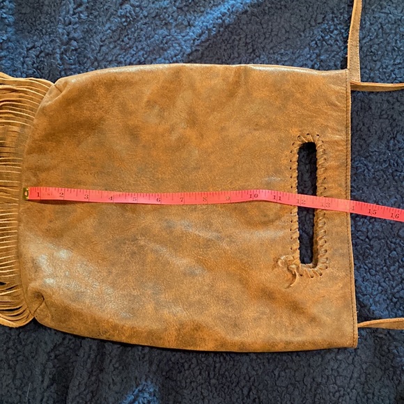 Jennifer Haley Fringe Distressed Crossbody/clutch - Picture 9 of 11